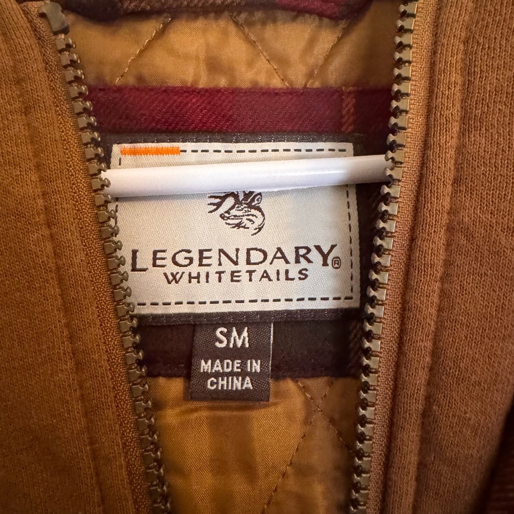 NWOT Plaid Hooded Jacket - Picture 3 of 4